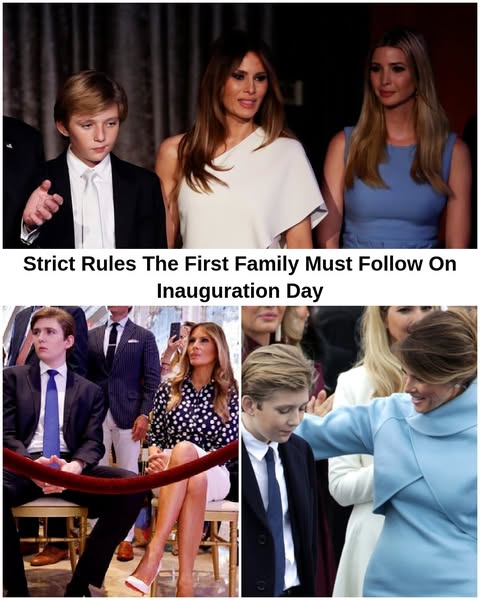 What His Family Can and Can't Do On Inauguration Day